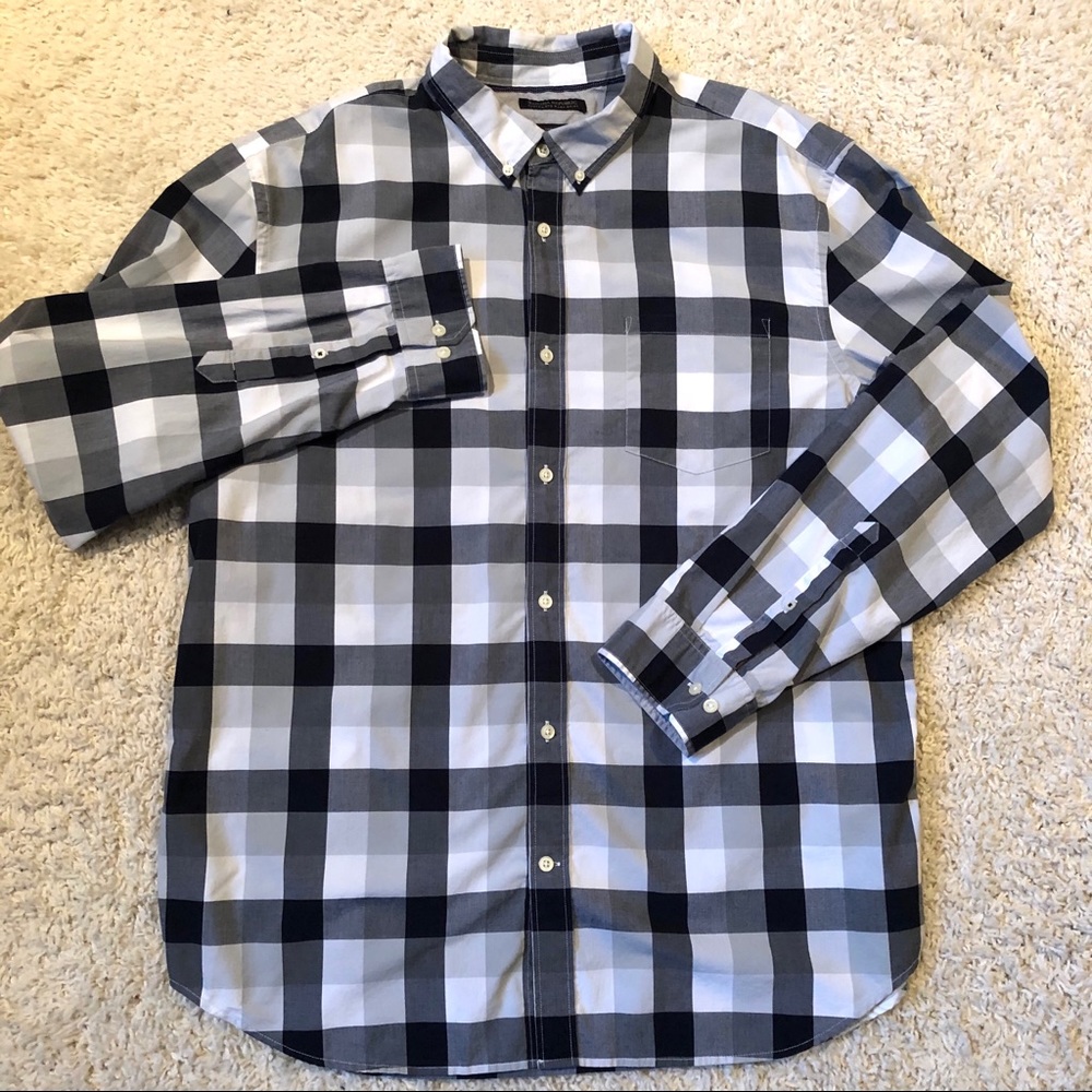 ❤️HP Banana Republic Plaid Button Down Shirt - Picture 2 of 16